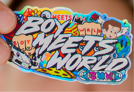 BOYMEETSWORLD DJ Sticker Pack